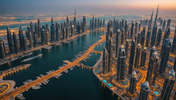 Dubaï : une ville fascinante sur la carte du monde